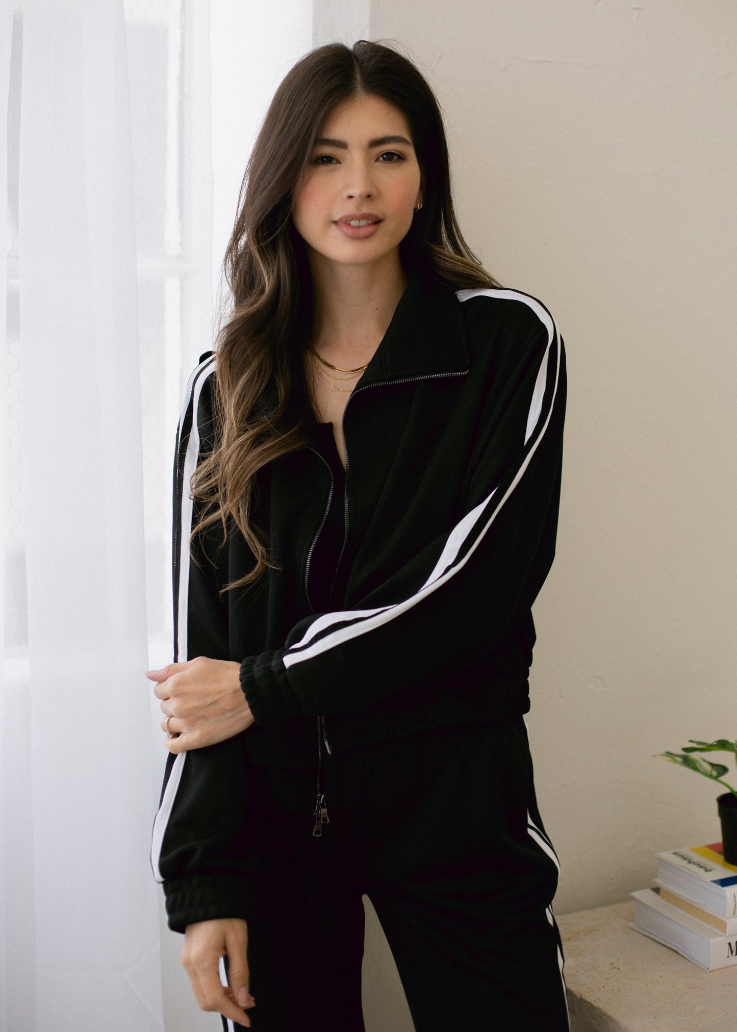 Cropped Track Jacket