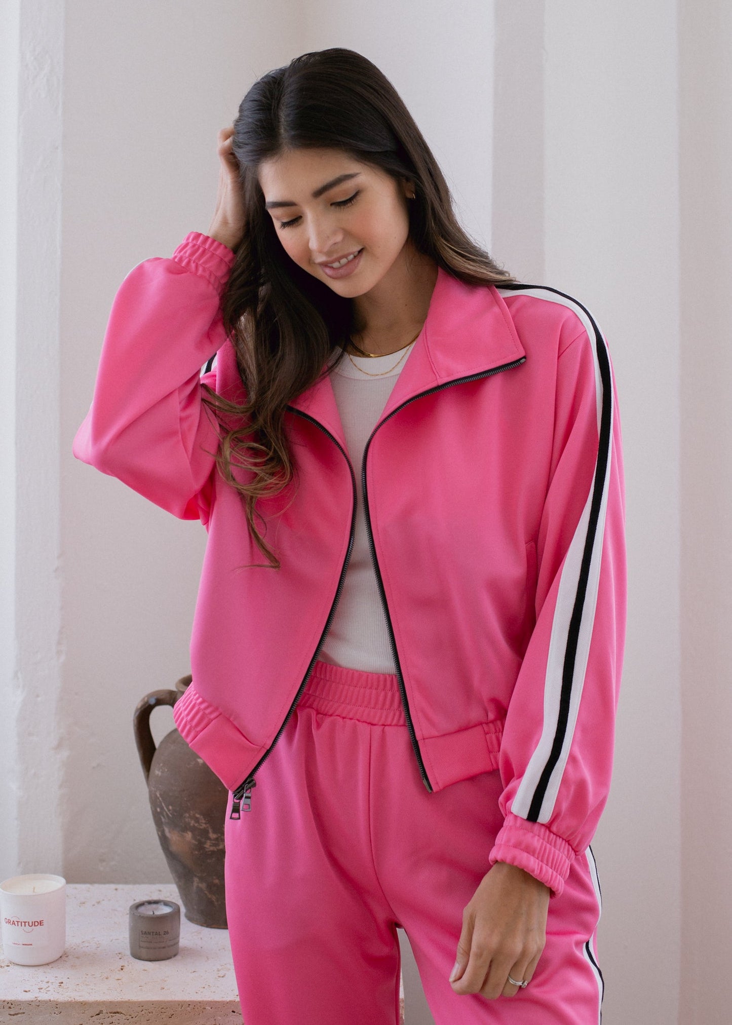Cropped Track Jacket