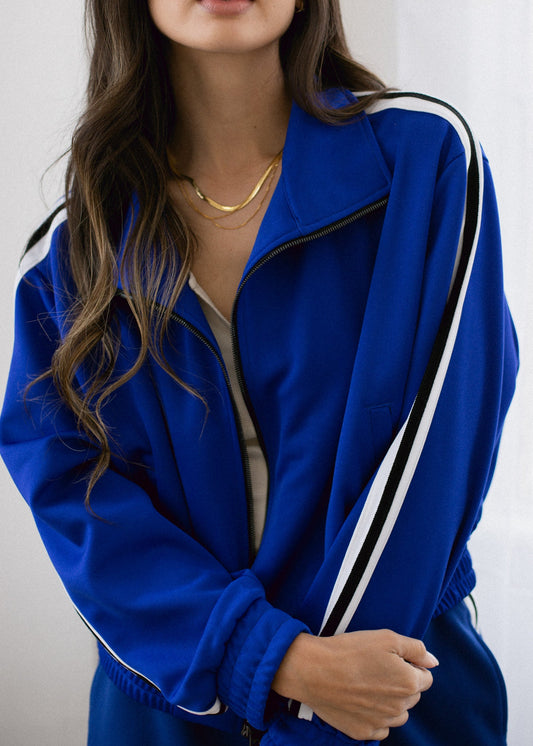 Cropped Track Jacket