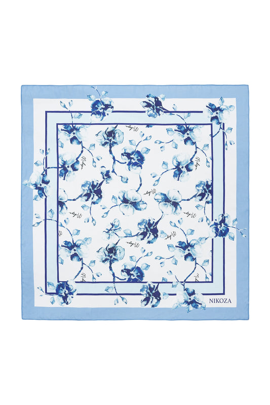 Blue Orchid Pareo -100% Silk