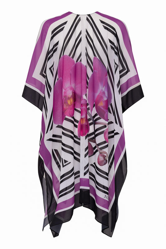 Phalaenopsis Tunic-100% Silk