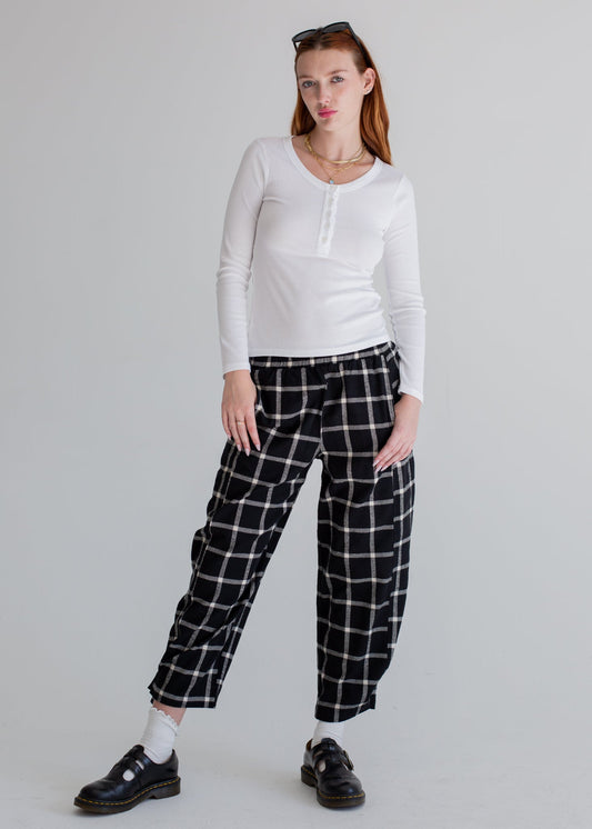 Pull-On Barrel Pant