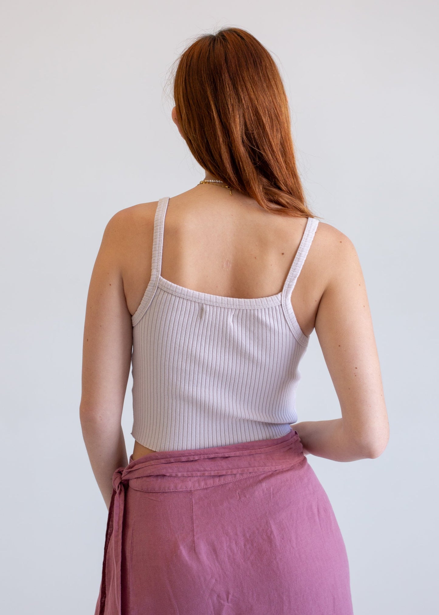 Ribbed Crop Cami
