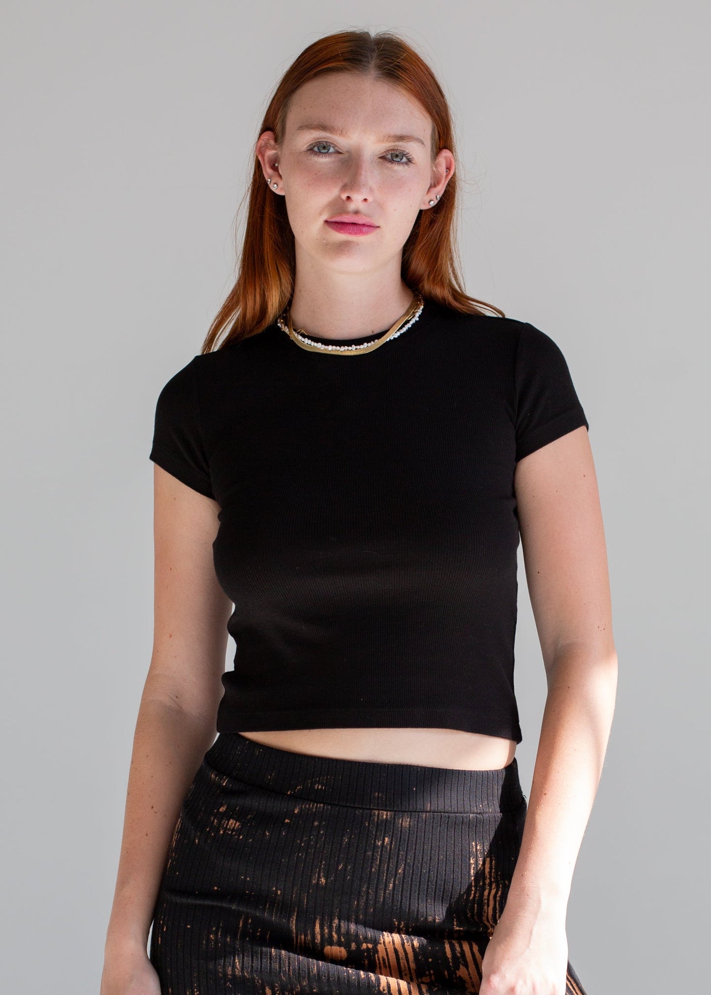 Ribbed Tee