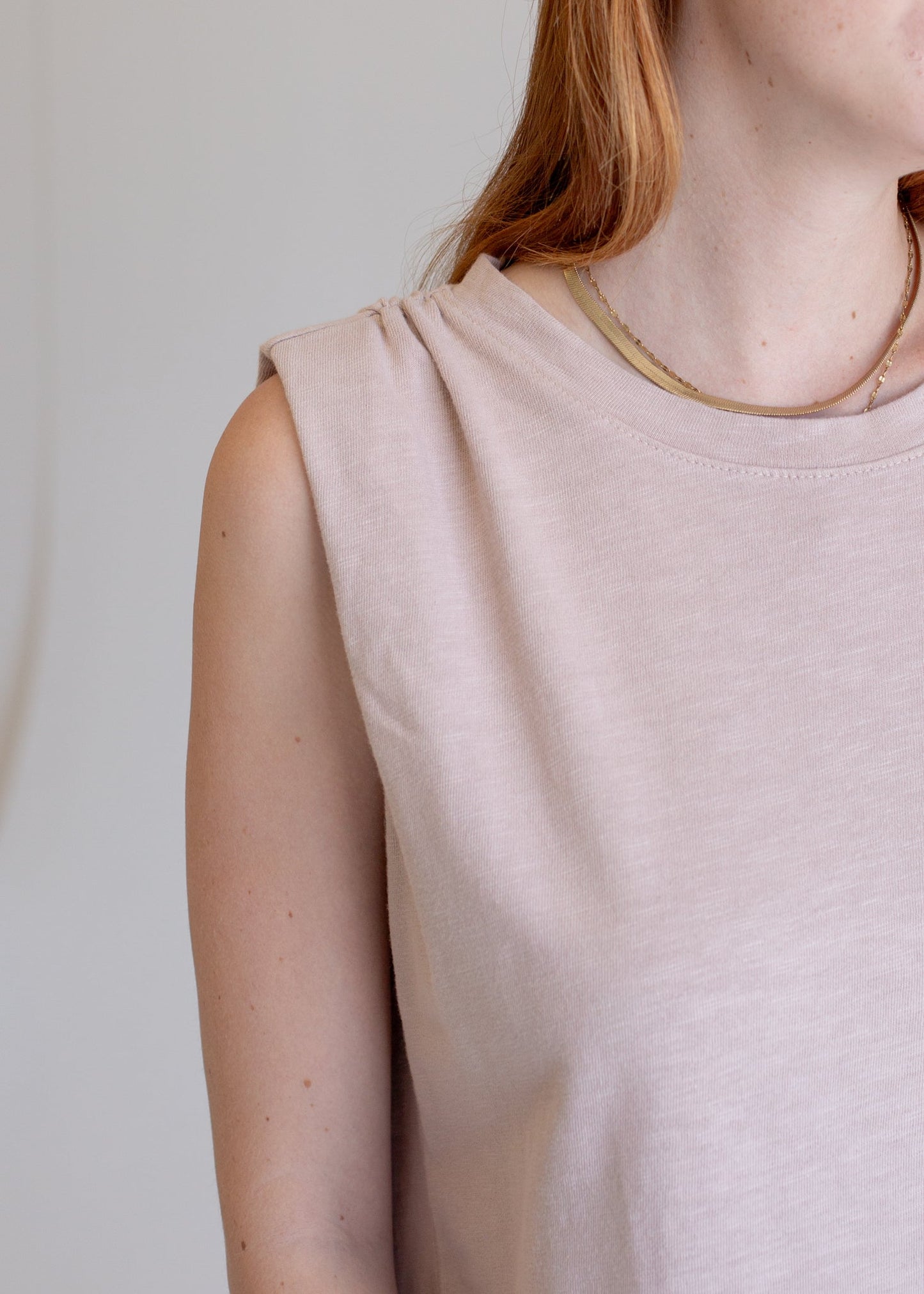 Ruched Boxy Dress
