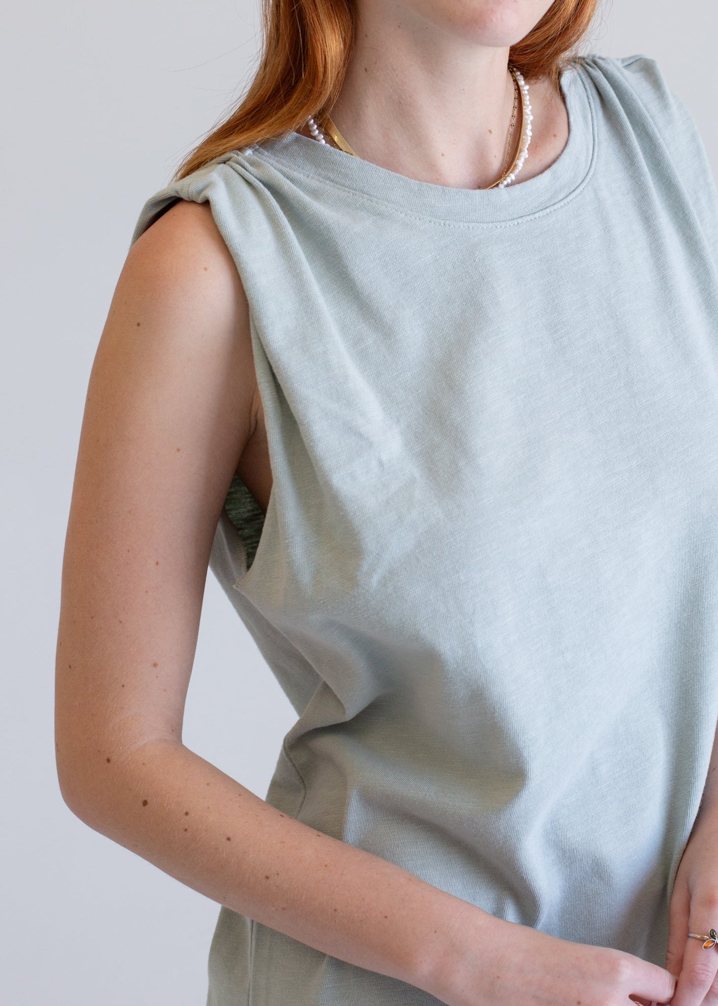 Ruched Boxy Dress