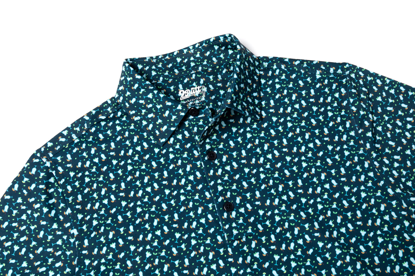 Cocktail Hour Men's Polo