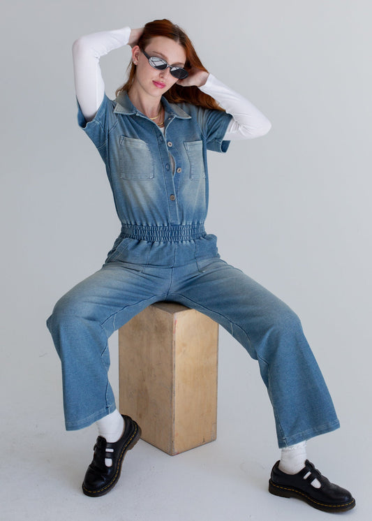 Indigo Jumpsuit