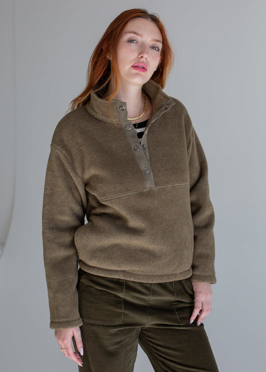 Women's Lux Polar Fleece Pullover