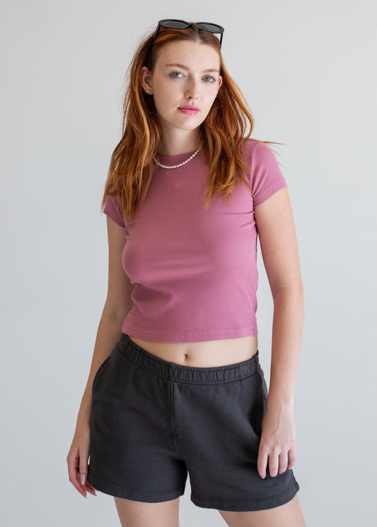 Ribbed Tee