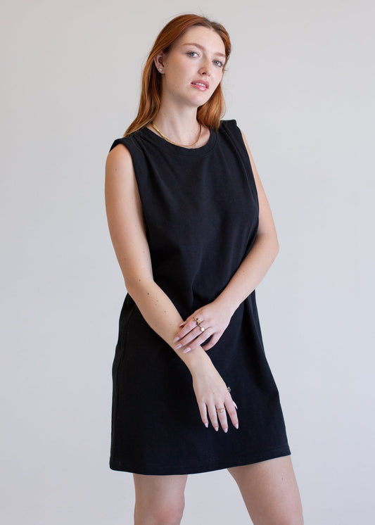 Ruched Boxy Dress